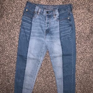 Two Toned Jeans